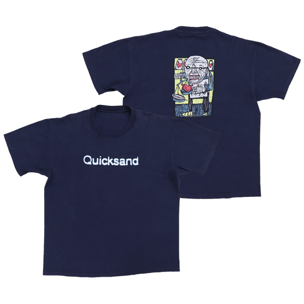 Manic Compression Logo Tee Navy